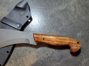 klasyczny Kukri maczeta nepalski nóż myśliwski terenowy stal węglowa 35cm