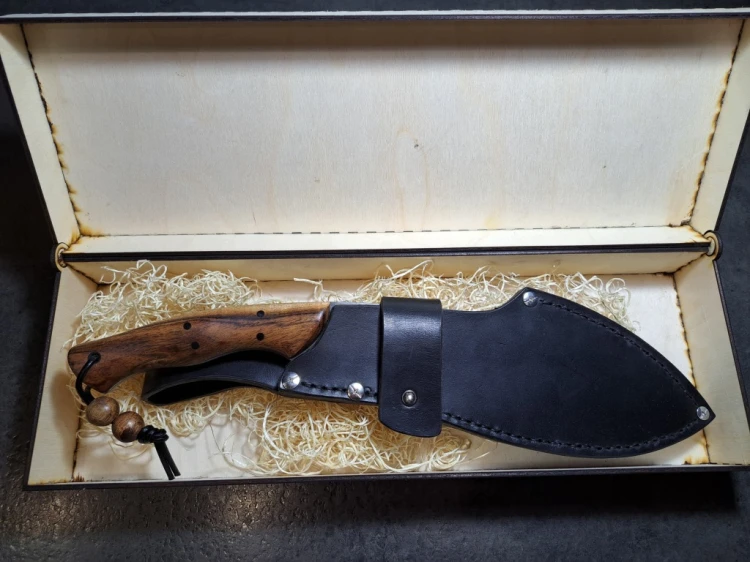 Kukri maczeta duży nepalski nóż myśliwski terenowy obozowy NCV1 35cm